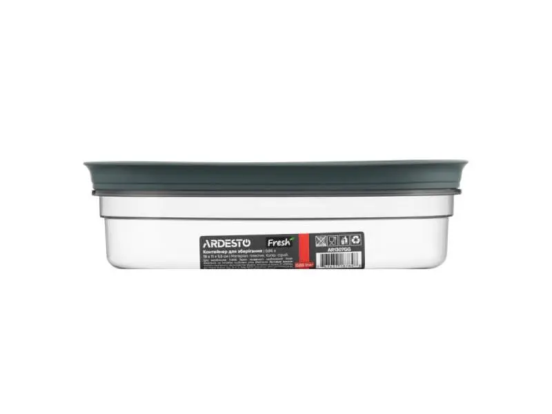 Харчовий контейнер Ardesto Fresh 0.65л, сірий (AR1307GG) - фото 3