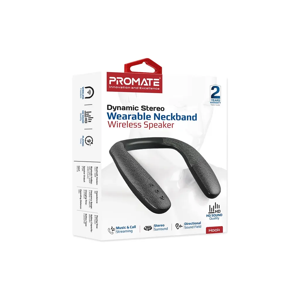 Акустична система Promate Hook Black (hook.black) - фото 2