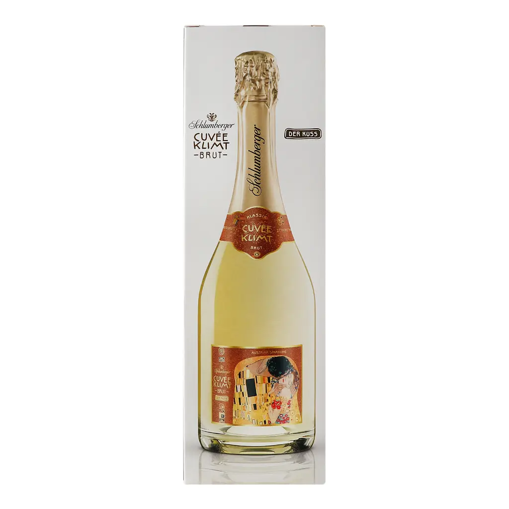 Уцінка. Ігристе вино Schlumberger Cuvee Klimt, біле, брют, 11,5%, 0,75 л - фото 8