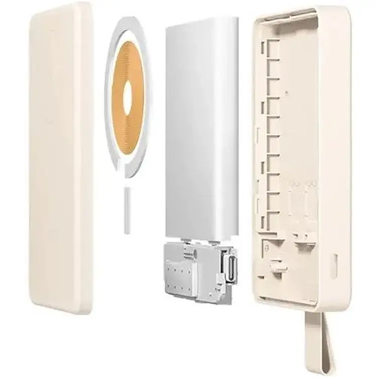 Портативна батарея Xiaomi Power Bank 6000 mAh 15 W Magnetic Power Bank GL White (BHR9074GL) - фото 10