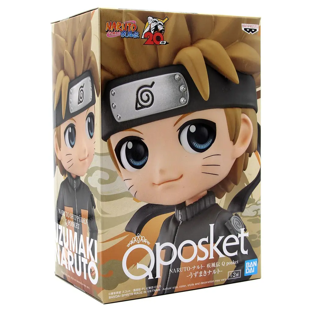 Фігурка Bandai Spirits Q Posket Naruto Naruto Naruto Наруто ver B 15 см QP N N vB - фото 2