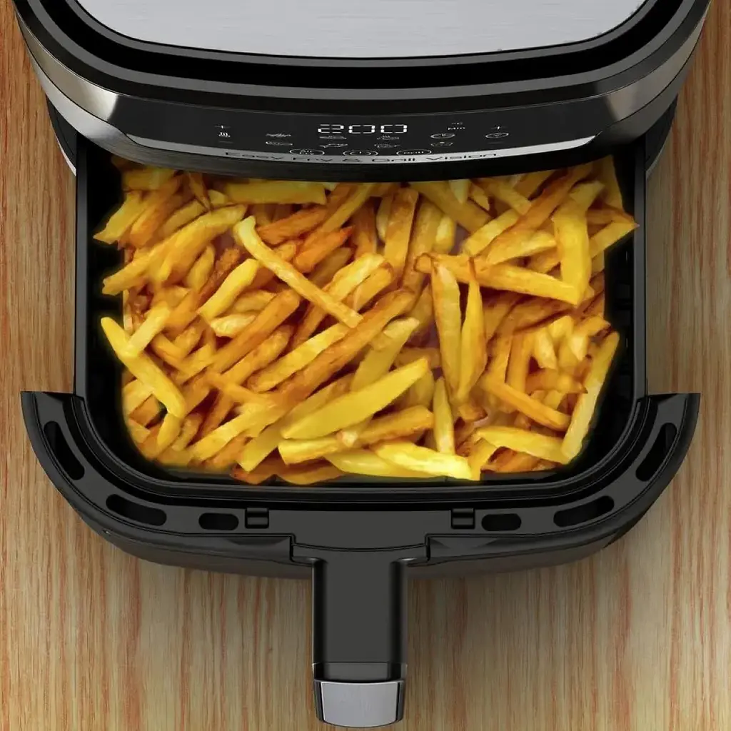 Мультипіч Tefal Easy Fry & Grill Vision Window 1550Вт 4.2л 10 програм з віконцем пластик чорний - фото 4