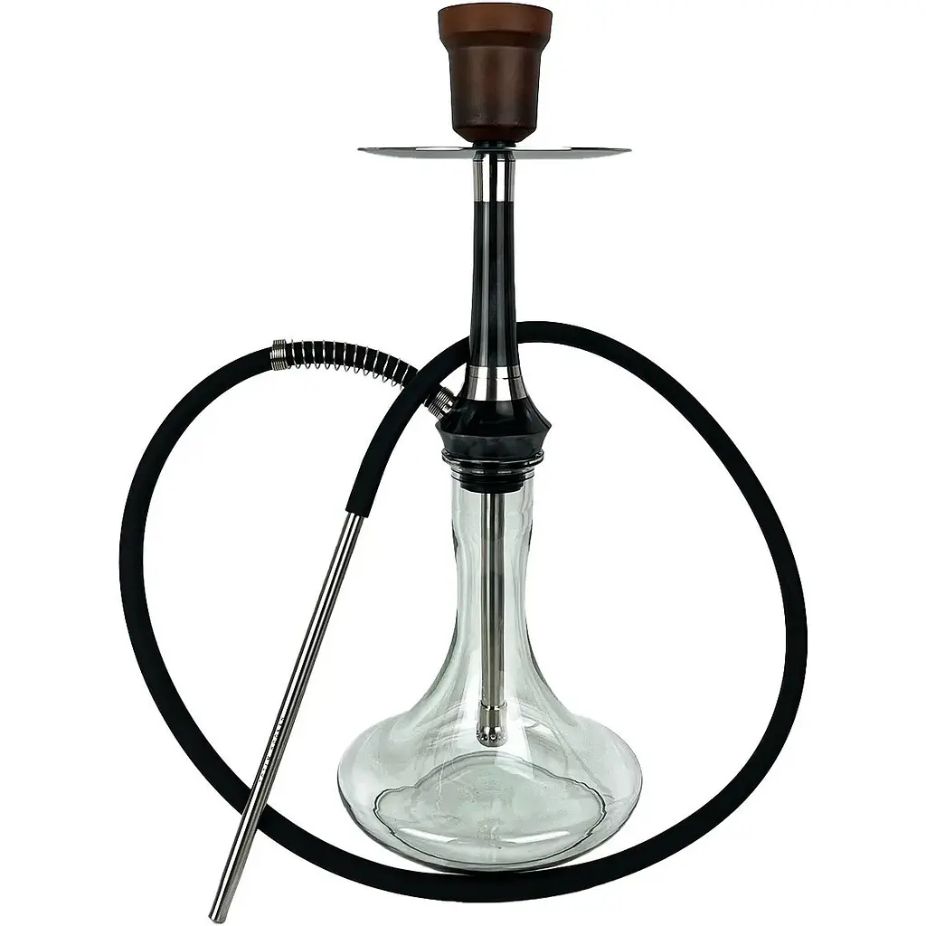 Кальян Totem Hookah Monolit Optima Space Black Craft Clear - фото 2