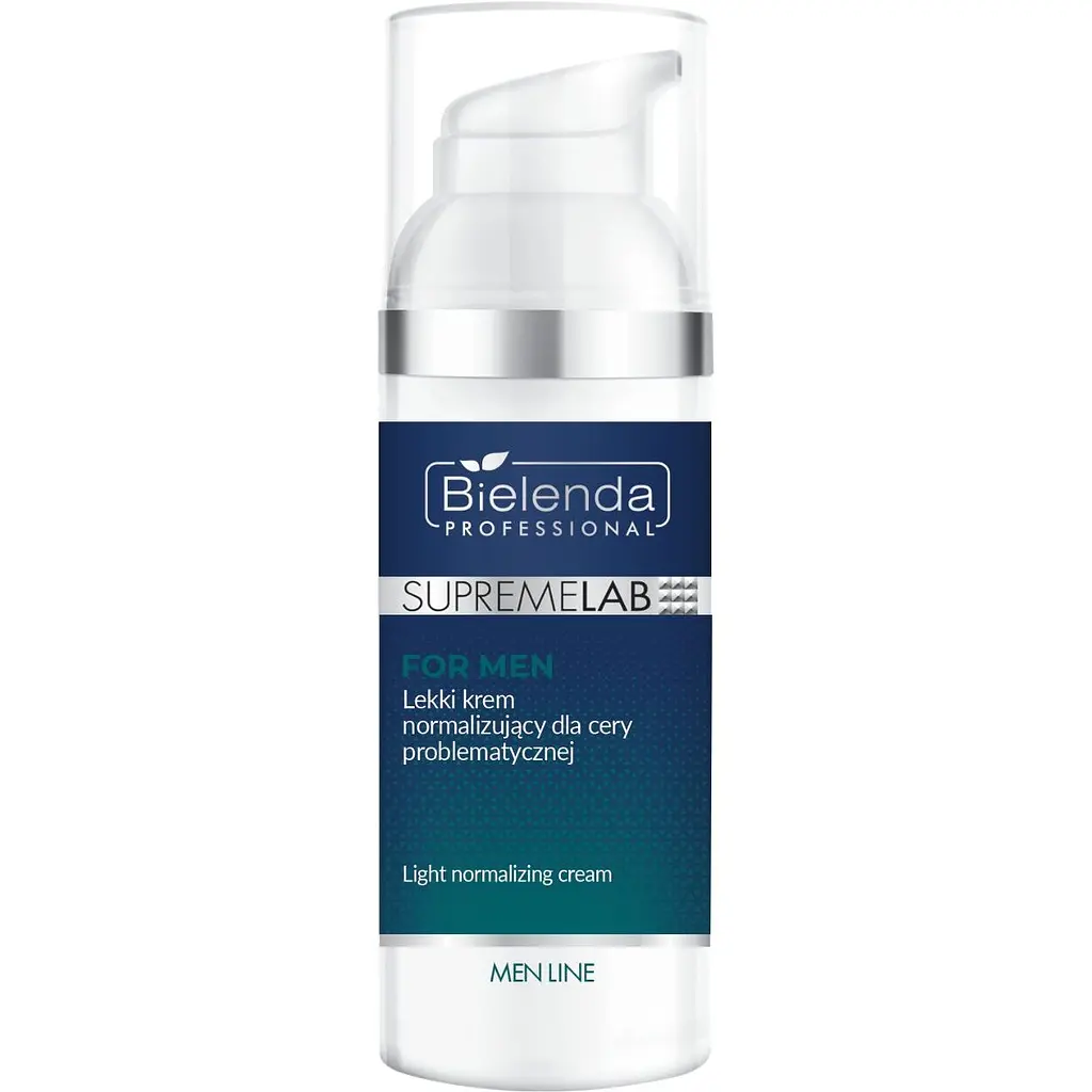  Легкий нормалізуючий крем Bielenda Supremelab Men Line 50 мл - фото 2