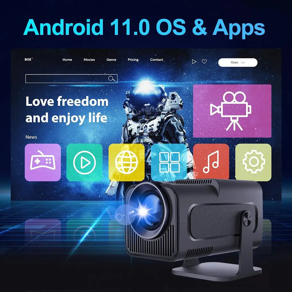 Проектор Magcubic HY320 портативний смарт LED міні Android WiFi - фото 2