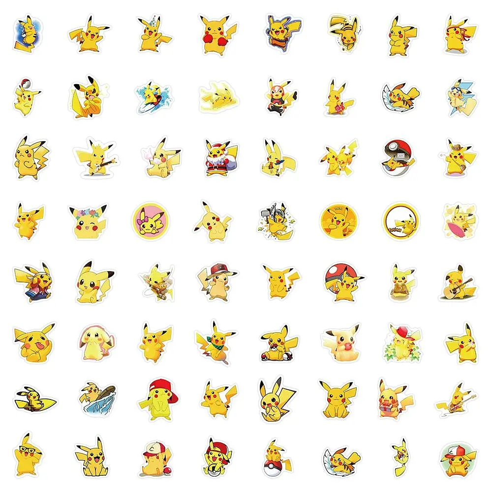 Стикерпак GeekLand Pokemon 60 штук - фото 3