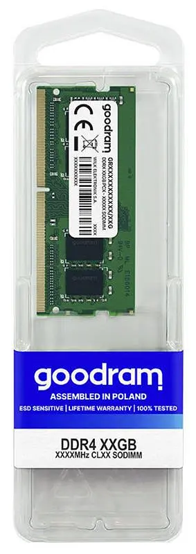 Модуль памяти SO-DIMM 8GB/3200 DDR4 Goodram (GR3200S464L22S/8G) - фото 2