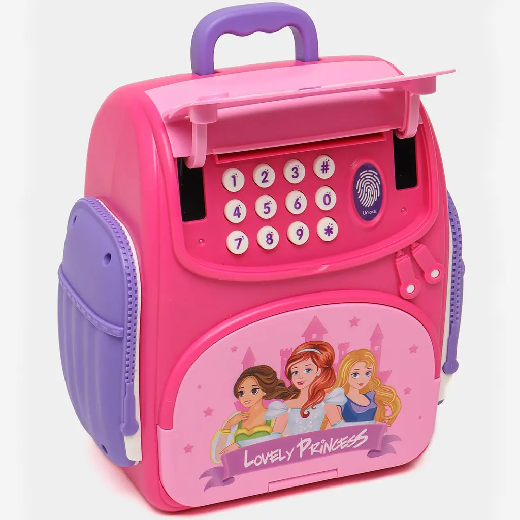 Скарбничка Сейф з Купюроприймачем у Типі Рюкзака Lovely Princess - фото 4
