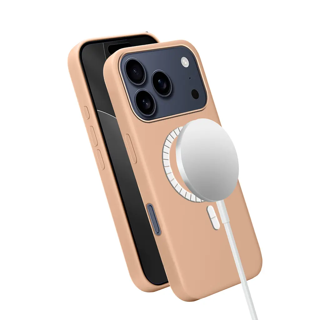 Чохол MAKE Apple iPhone 17 Pro Max Silicone Solo Titanium - фото 3