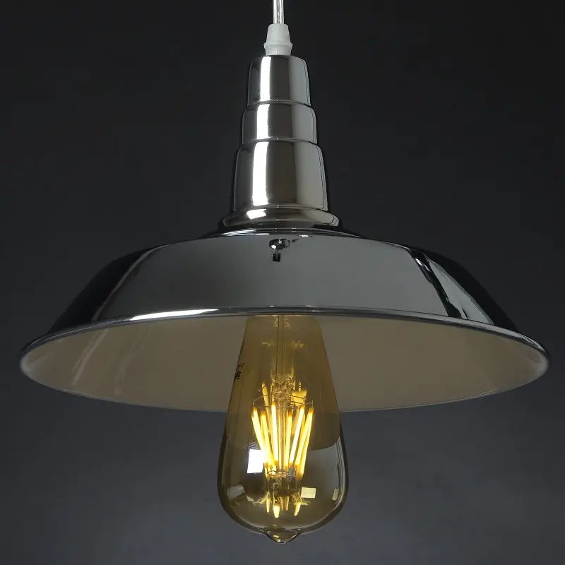 Люстра Brille подвесная лофт для кухни E27 60W SL/WH (BL-221S/1) - фото 5