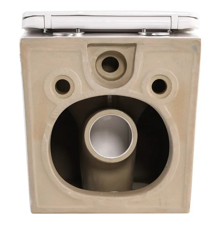 Унітаз підвісний Qtap Tern Ultra Quiet, Marble, з сидінням Slim Duroplast / Soft-close / Quick Release QTTER26MR49002 - фото 6