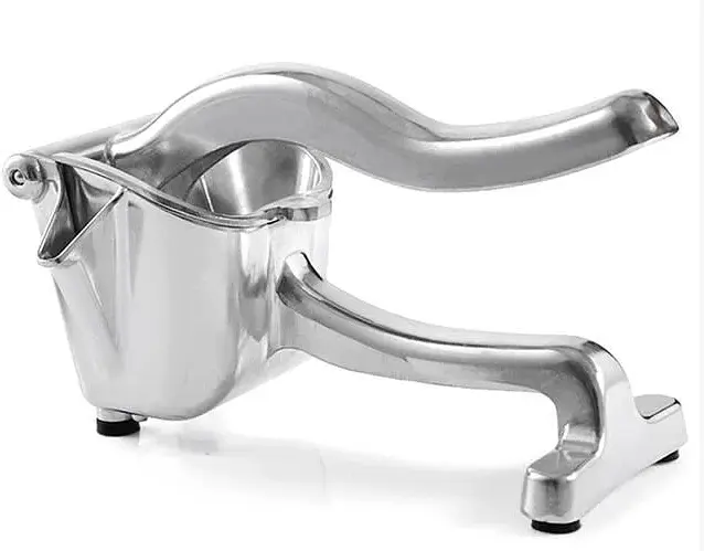 Ручний соковитискач - прес для фруктів та цитрусових Hand Juicer металевий із затискачем - фото 4