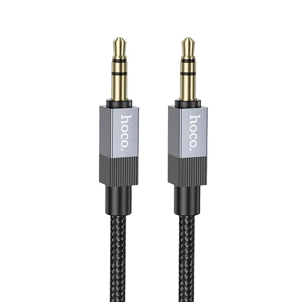 Кабель Hoco UPA32 Jack 3.5 to Jack 3.5 1 м чорний - фото 3