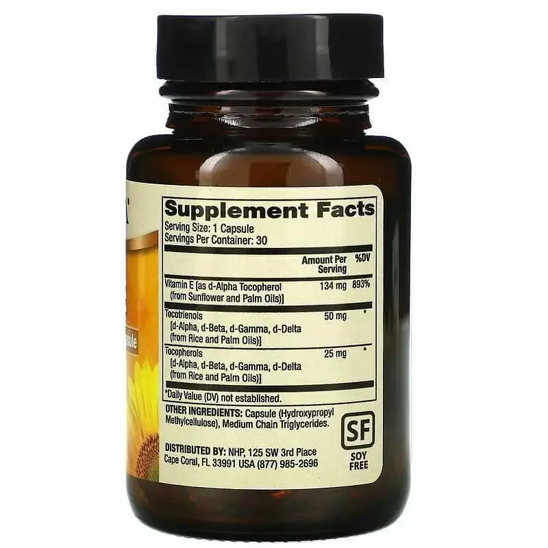 Вітамін Е Dr. Mercola 30 капсул - фото 2