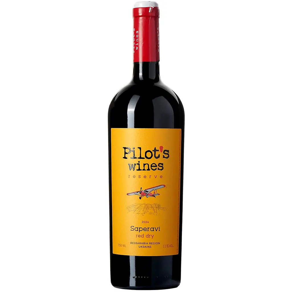Вино Pilot’s Wines Сапераві Reserve червоне сухе 0.75 л - фото 2