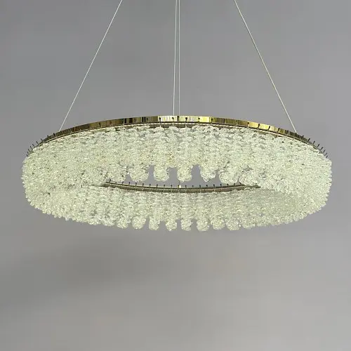Кришталева підвісна LED-люстра Linisoln 7903-600 100 W, 60 см, 14-19 м2 - фото 5