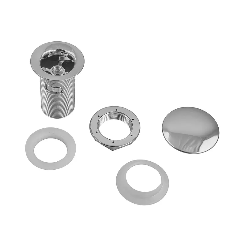 Донний клапан для раковини Zerix BV-02 без переливу автоматичний Click-Clack 1 1/4″ ZX6015 - фото 6