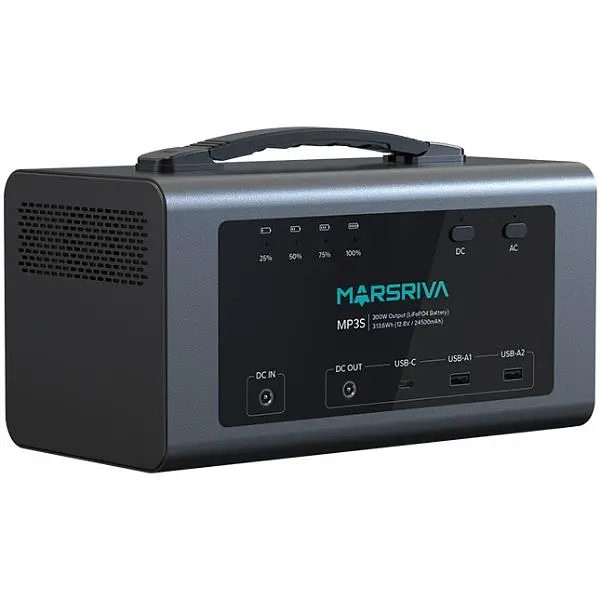 Зарядна станція Marsriva MP3S 300Вт (313.6 Вт/г) LiFePO4 (MP3SV2_MARSRIVA) - фото 3