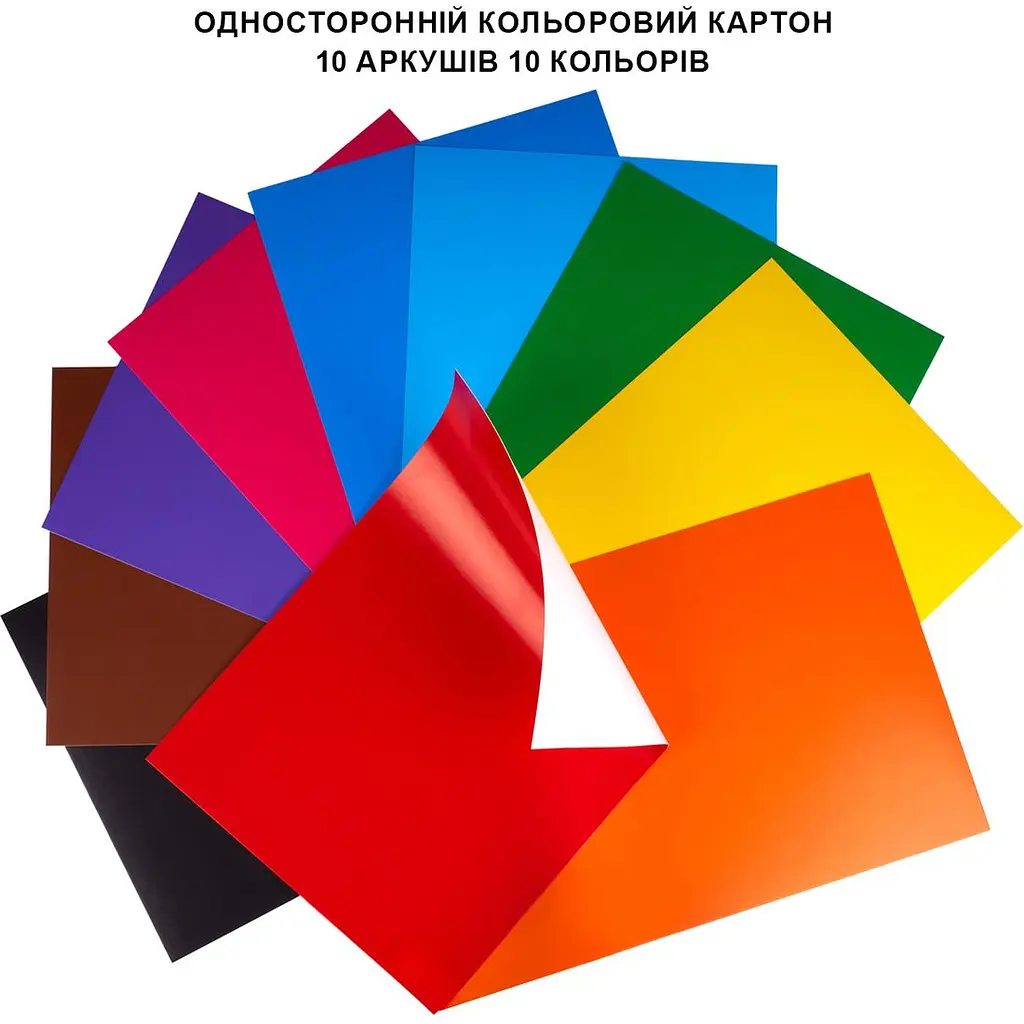 Картон кольоровий односторонній Yes Minecraft.Spring 10 аркушів А4 тека (955459) - фото 3