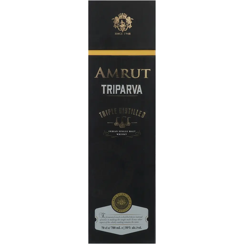 Віскі Amrut Triparva Triple Distilled Indian Single Malt Whiskey, 50%, 0,7 л - фото 9