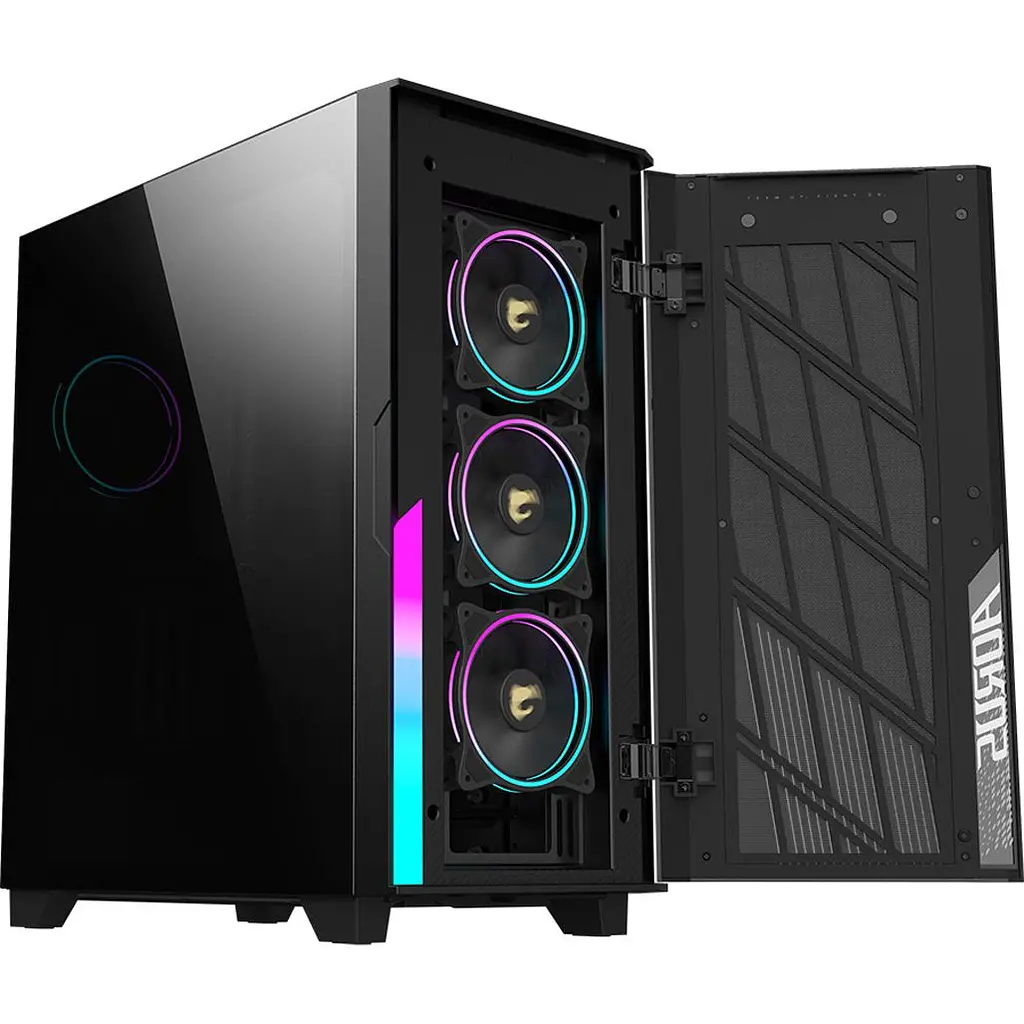 Корпус Aorus C500 Glass Black (GB-AC500G ST) [173395] - фото 2