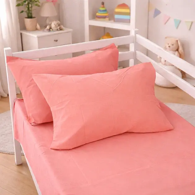 Дитяча постільна білизна JUNIOR Poplin Line Wild rose (2200012795873) - фото 4