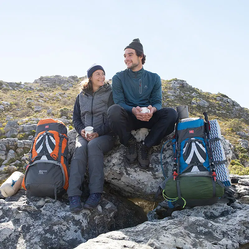Рюкзак туристичний Naturehike NH70B070-B, 70 л + 5 л, блакитний - фото 10