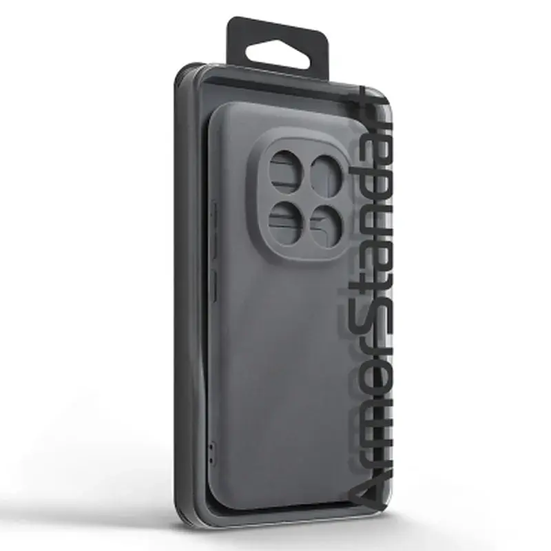 Чохол до мобільного телефона Armorstandart Matte Slim Fit Xiaomi Redmi Note 15 Pro Plus 5G / Poco M8 Pro 5G Camera cover Black (ARM89717) - фото 5
