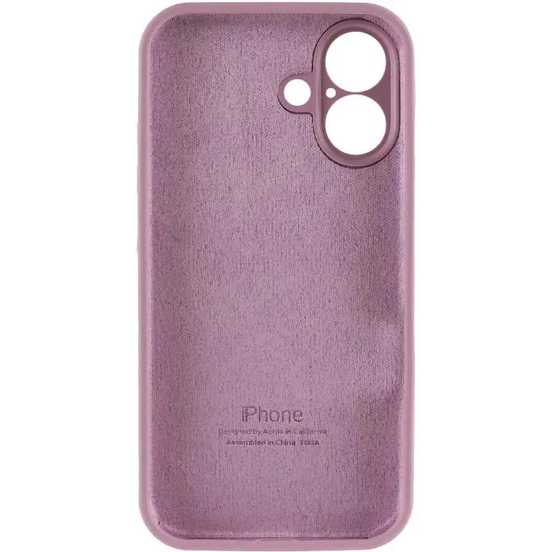 Чохол Silicone Case Full Camera Protective (AA) для Apple iPhone 17 (6.3) Ліловий / Lilac Pride - фото 3