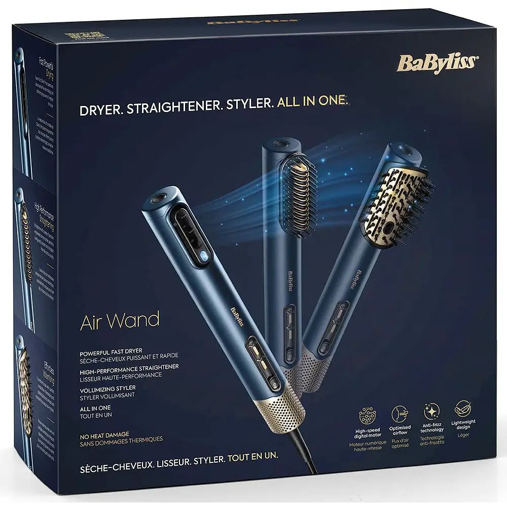 Стайлер  Babyliss Air Wand 1600 Вт синій (AS6550E) - фото 2