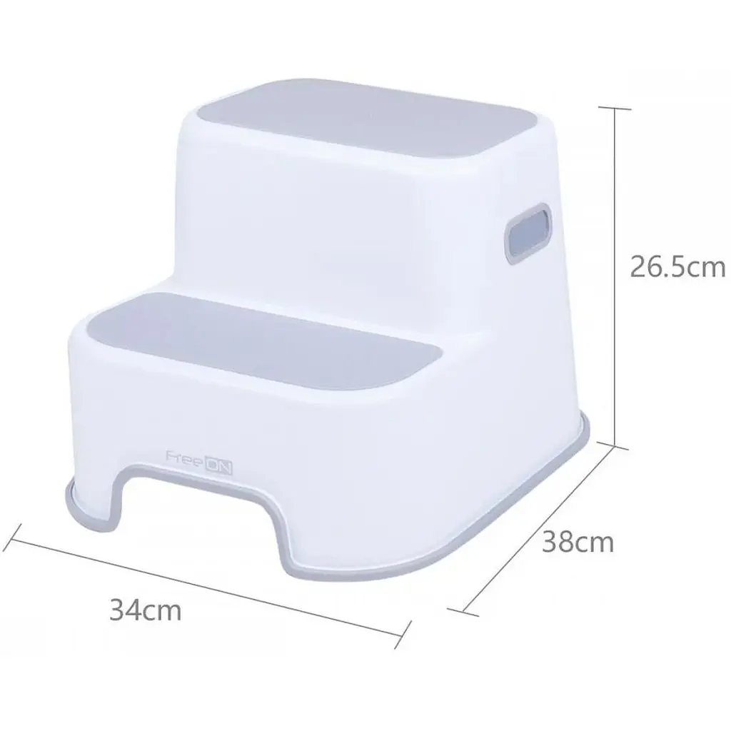 Сходинки для дитини у ванну FreeON White/Grey (42332) - фото 5