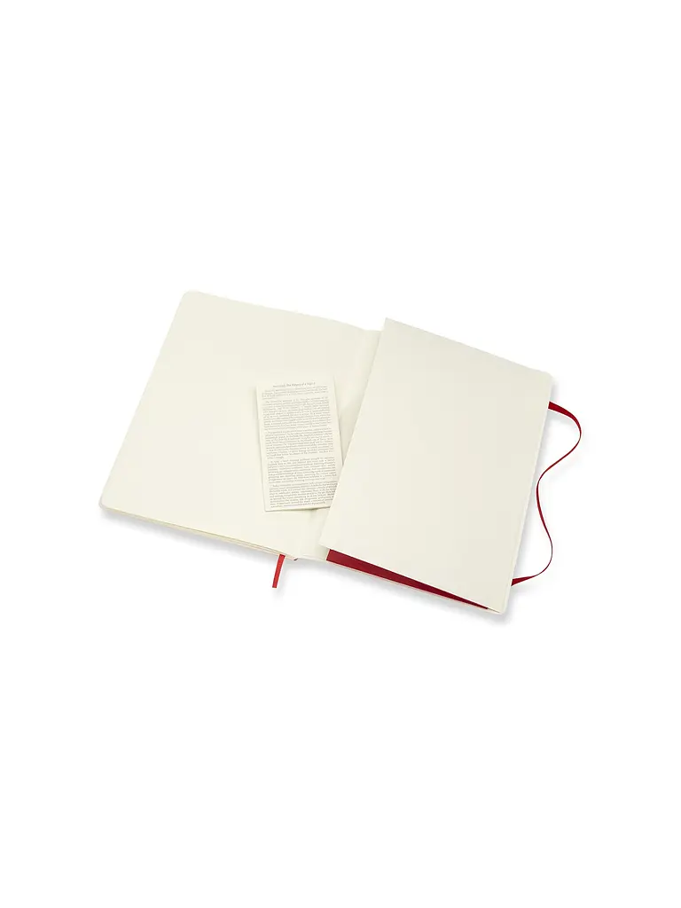 Записник Moleskine Classic великий, Нелінований Червоний М’який (QP623F2) - фото 5