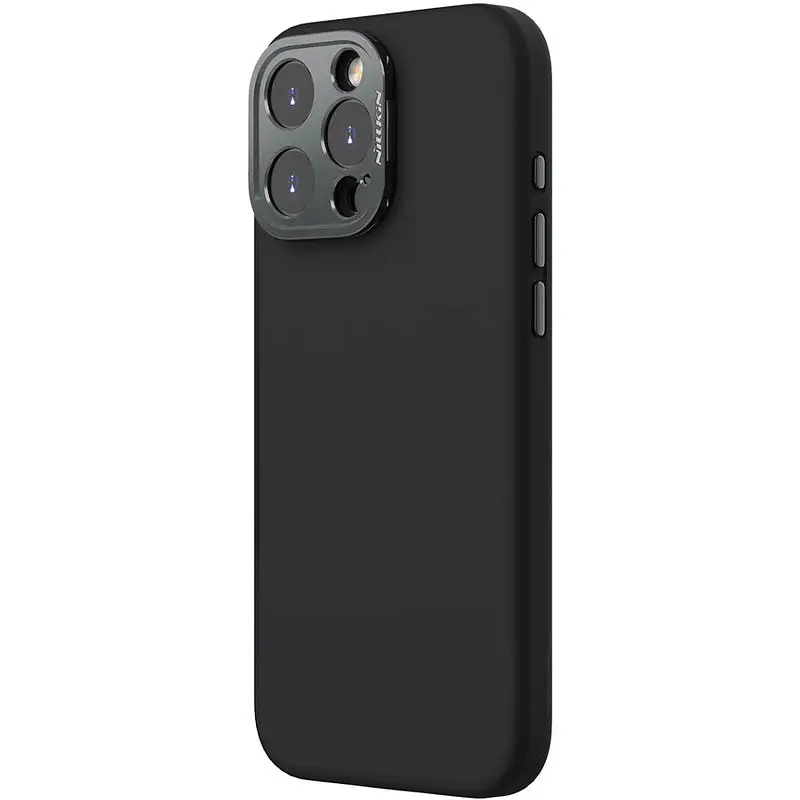 Чохол Silicone Nillkin LensWing Prop Magnetic для Apple iPhone 16 Pro Max (6.9) Чорний / Black - фото 4