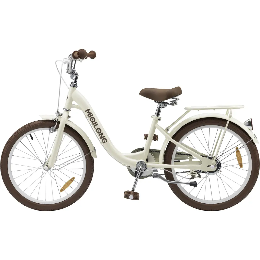 Велосипед детский Miqilong LS 20'' бежевый (RBB-LS20-BEIGE) - фото 4