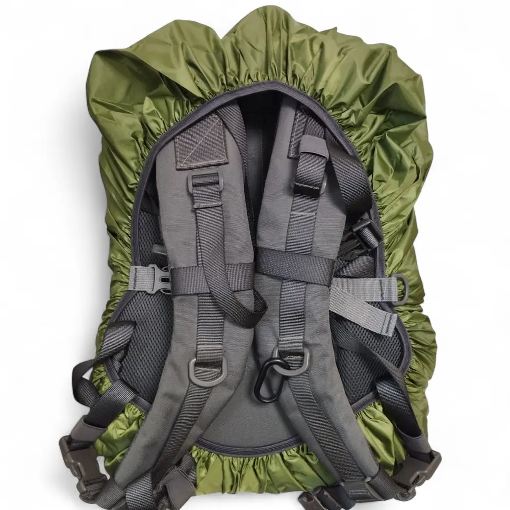 Чехол для рюкзака 60 л PackProof со стропой олива - фото 4