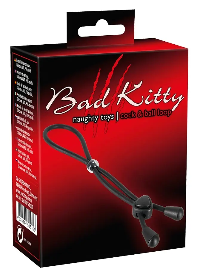 Эрекционная петля Bad Kitty Double Loop Penis und Hodenring продлит Ваше наслаждение Bad Kitty 42-05146750000 87291 - фото 3