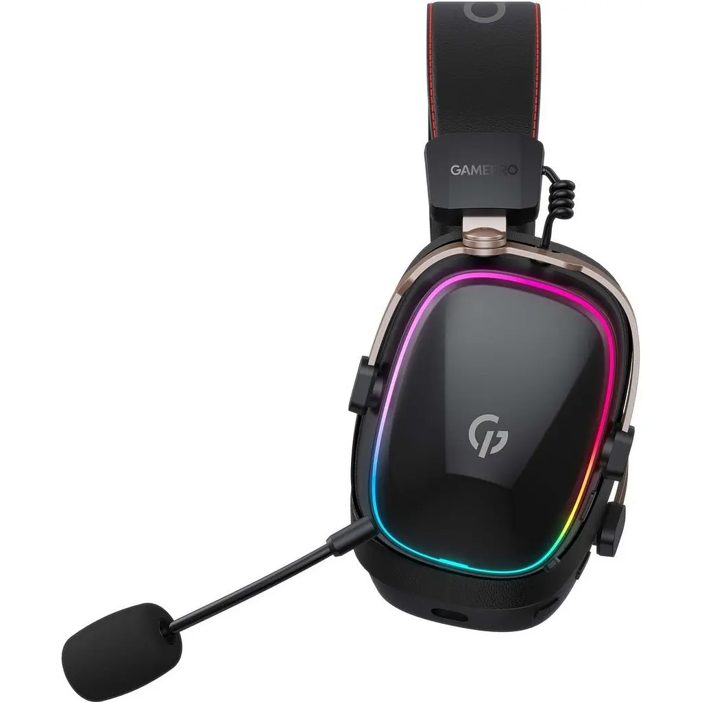 Ігрові навушники GamePro Asgard Valkyria RGB Tri-mode Black (HSW249B) [138322] - фото 2