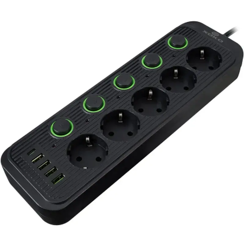 Мережевий фільтр живлення XoKo XK-SP-5-2-1-BK - фото 3