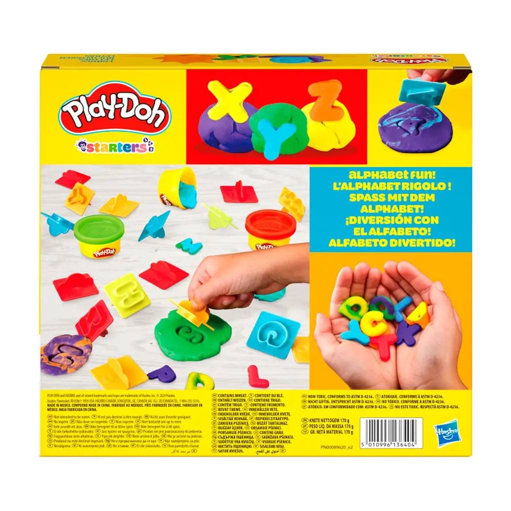 Набір для творчості Hasbro Play-Doh Fundamentals: Літери (E8532) - фото 2