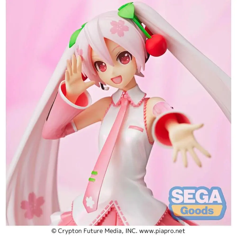 Фігурка Sega Вокалоїд Сакура Міку Vocaloid Sakura Miku 21 см S V SM V3 21 - фото 4
