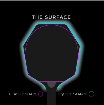Ракетка для настільного тенісу Stiga Cybershape Hobby FL (1216-0106-35) - фото 7