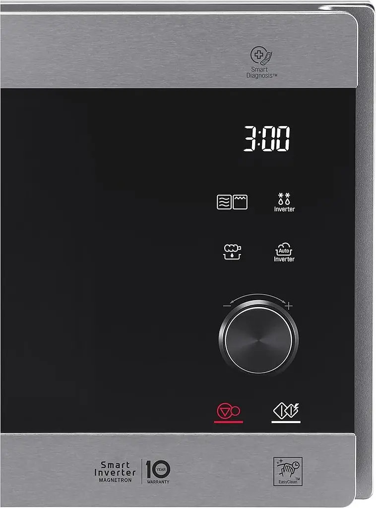 Микроволновая печь LG MH6565CPS, комбинированная микроволновая печь, 25 л, 1150 Вт, нержавеющая сталь - фото 3