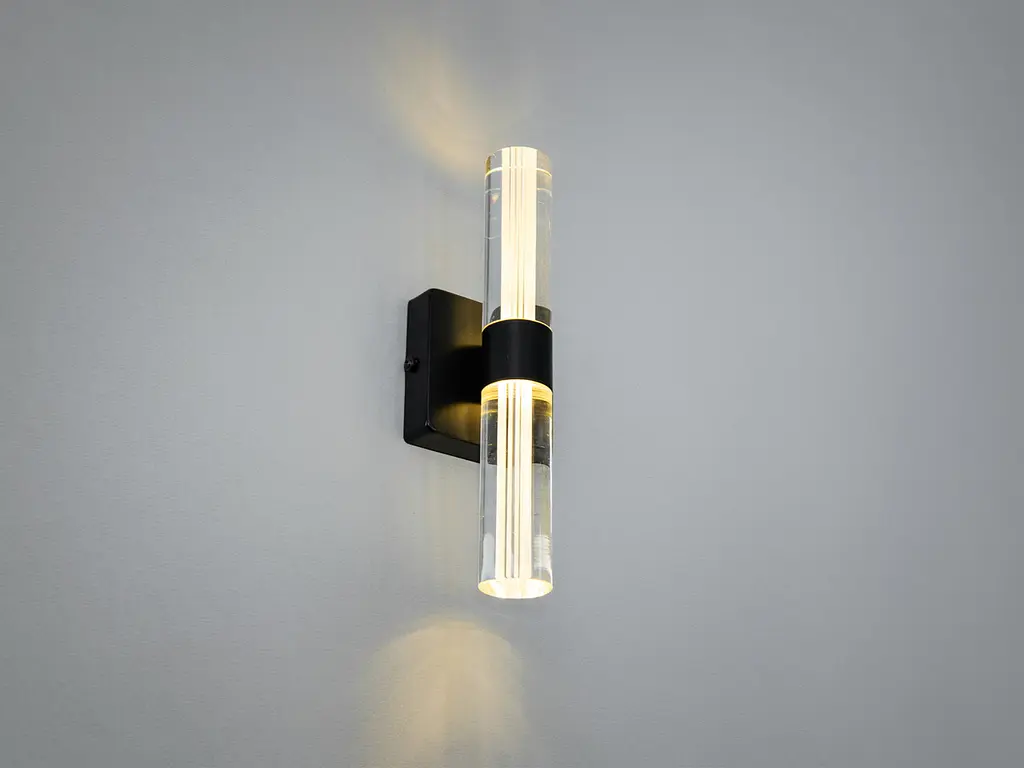 Бра настенное LED Diasha 9152-A BK Великолепное 6W 330 лм 220V черный акриловый плафон для кабинета коридора спальни кухни - фото 3