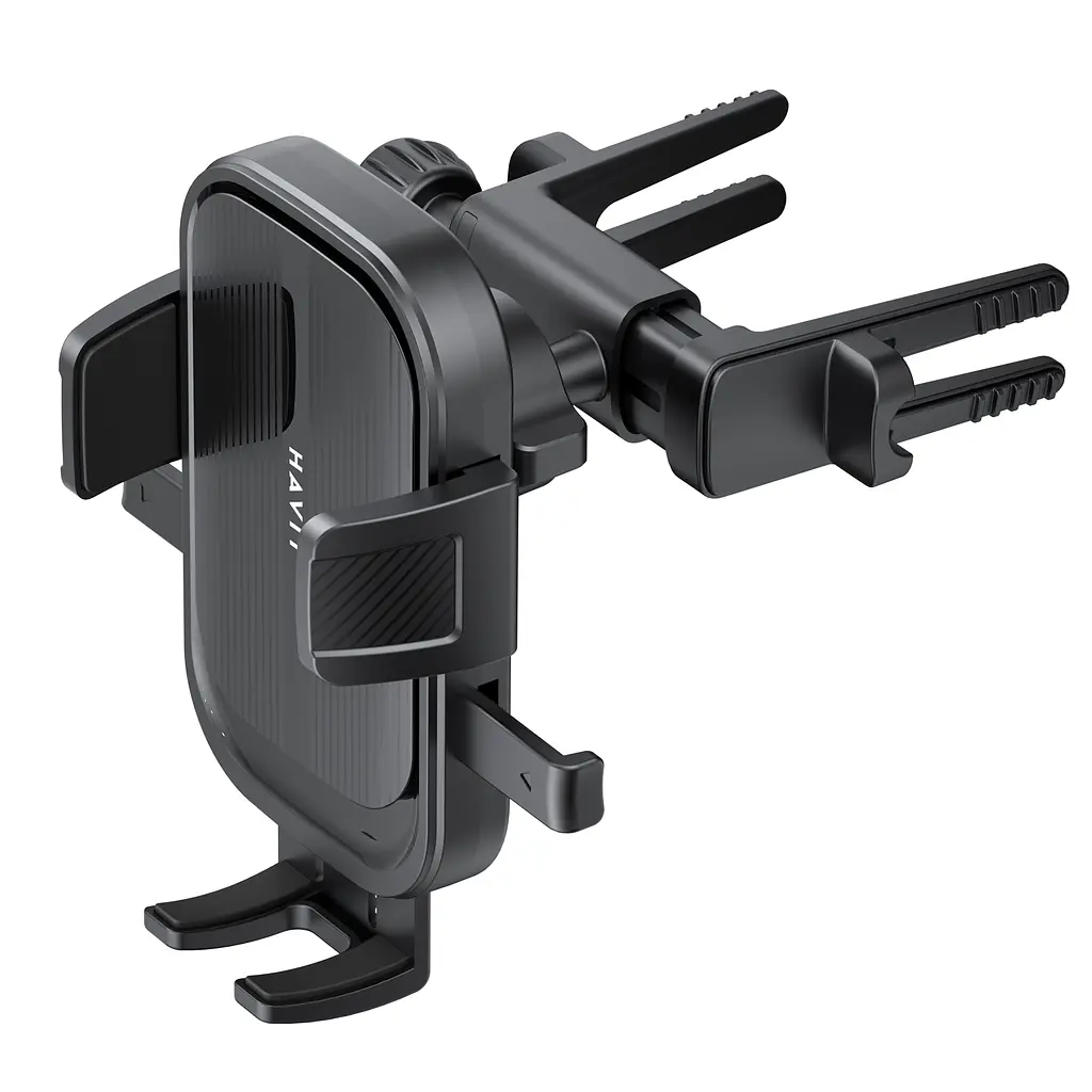 Автотримач для телефону на дефлектор HAVIT ST7190 Black HAVIT (29219-000)