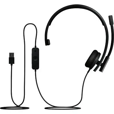 Наушники Logitech H570e Corded for Business Mono Teams USB-A Black (981-001426) - фото 5