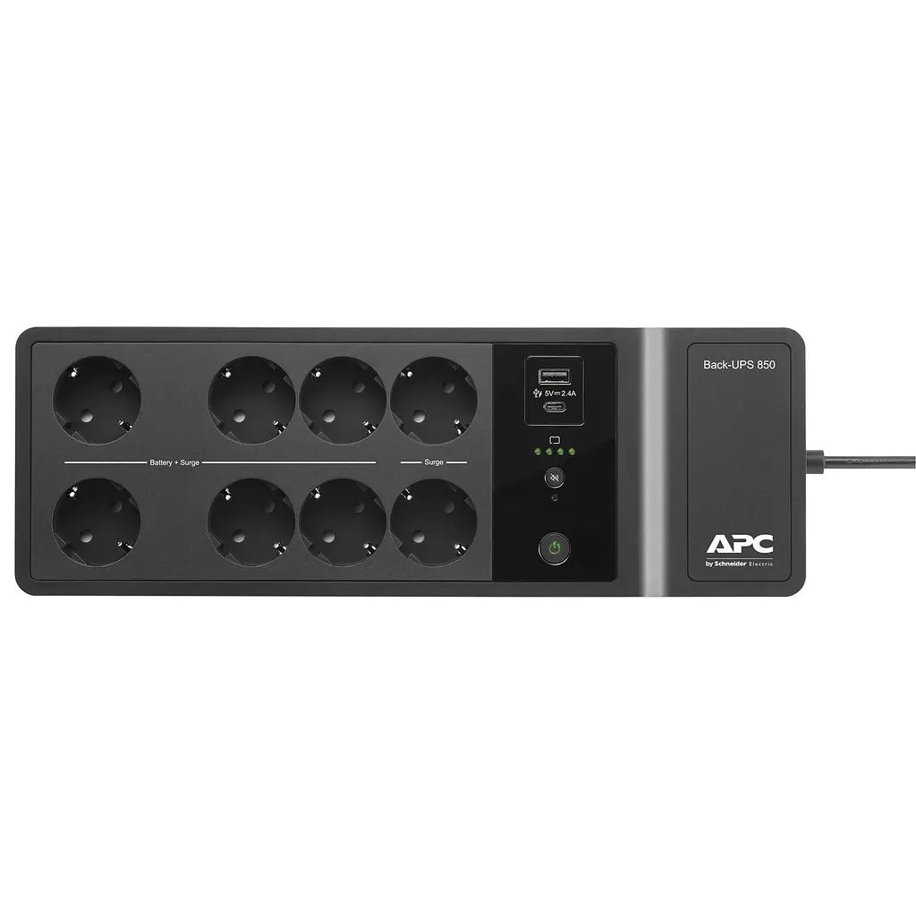 Джерело безперебійного живлення APC BE850G2-GR 520W / 850VA Б/В - фото 4