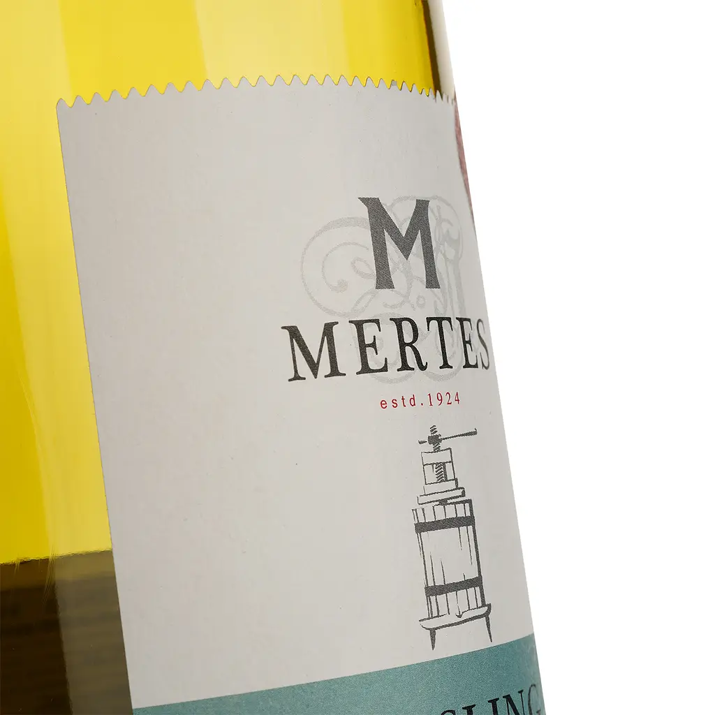 Вино Mertes Riesling Kabinett белое полусухое 0.75 л - фото 3