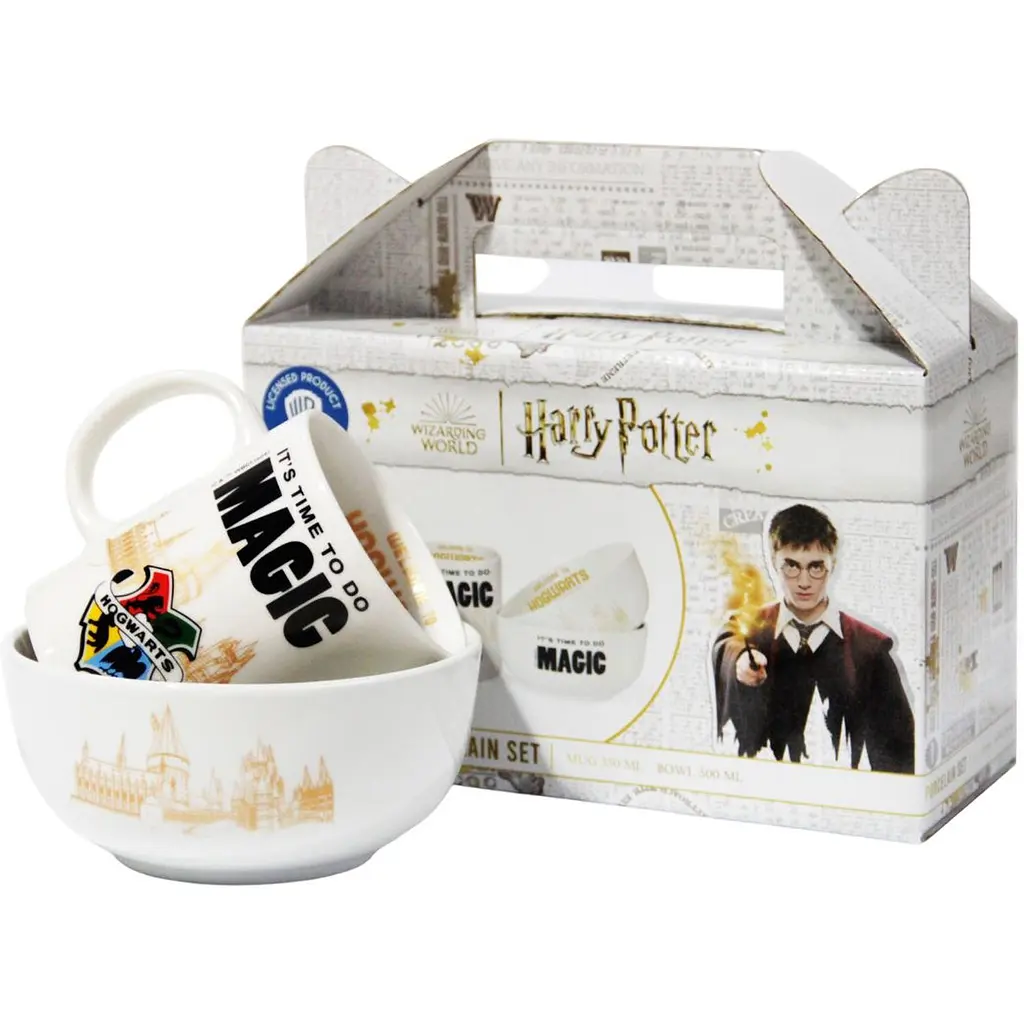 Набор фарфора Warner Bros Harry Potter It's time to do magic 2 предмета (76001572) - фото 2