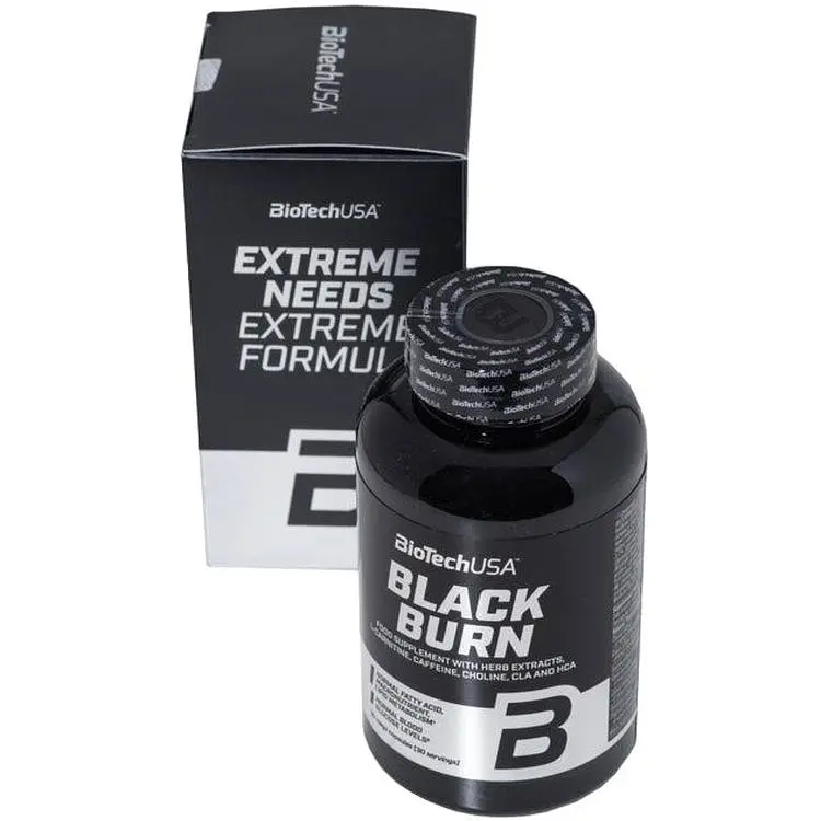 Жироспалювач BiotechUSA Black Burn 90 капсул - фото 3