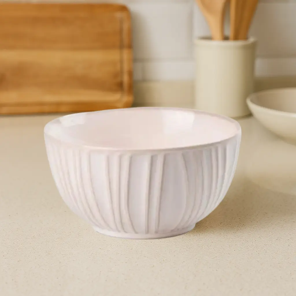 Салатниця порцелянова 15 см, білий TS Kitchen HP640 - фото 4